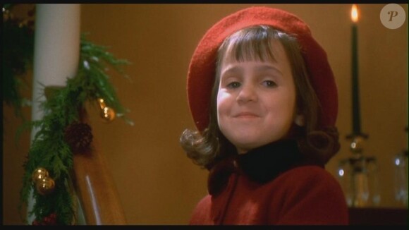 Mara Wilson lorsqu'elle était enfant dans le film "Miracle sur la 34e rue"