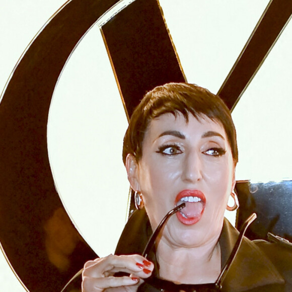 Rossy De Palma - Défilé Saint Laurent collection femme automne-hiver 2024-2025 lors de la Fashion Week à Paris (PFW) le 27 février 2024. © Olivier Borde / Bestimage