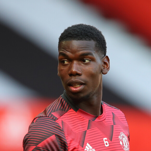 Le Français a été suspendu 4 ans pour dopage
 
Paul Pogba - Grâce à Anthony Martial, Manchester United bat l'équipe de Sheffield Utd pour la 31 ème journée de Premier League, le 24 juin 2020 à Manchester.