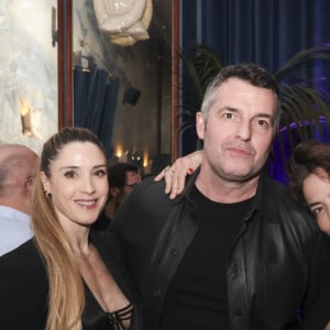 Exclusif - Claire Francisi et son mari Arnaud Ducret, Sandra Sisley - Quatrième édition de la soirée "Les jeudis de Sandra" au Café Lapérouse organisée par S.Sisley à Paris le 29 février 2024. © Jack Tribeca / Bestimage