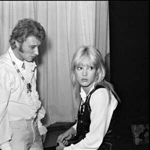 Johnny Hallyday et Sylvie Vartan en 1967.