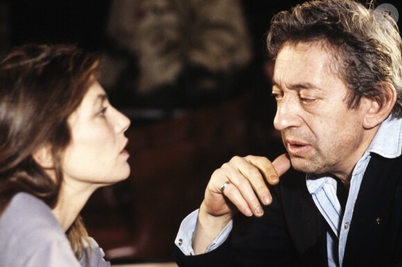 Archives - En France, à Paris, Serge Gainsbourg et Jane Birkin. Juin 1985 © Michel Croizard via Bestimage