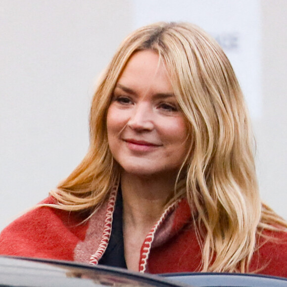Virginie Efira - Arrivées au défilé Lacoste mode femme automne / hiver 2024-2025 au stade Roland-Garros lors de la Fashion Week de Paris (PFW), à Paris, France, le 5 mars 2024. © Christophe Clovis/Bestimage