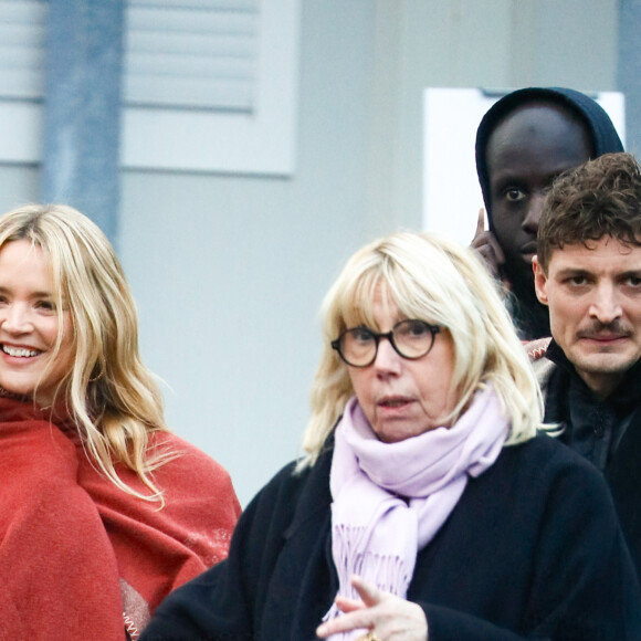 Virginie Efira - Arrivées au défilé Lacoste mode femme automne / hiver 2024-2025 au stade Roland-Garros lors de la Fashion Week de Paris (PFW), à Paris, France, le 5 mars 2024. © Christophe Clovis/Bestimage