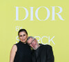 "Que serait la vie sans la permanence de la mort ?", a-t-il questionné.
Jasmine Abdellatif Starck, Philippe Starck au photocall "Dior by Strack" lors de la Design Week à Milan, le 17 avril 2023.