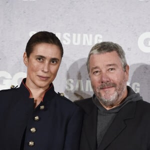 Philippe Starck et sa femme Jasmine Abdellatif Starck arrivent aux "GQ Awards - Men of the Year" à Madrid, le 3 novembre 2016.