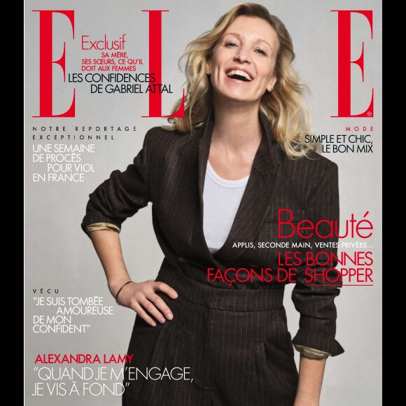 Alexandra Lamy, ELLE, 7 mars 2024.