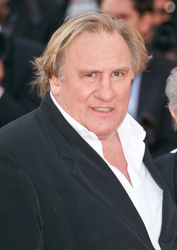 Gérard Depardieu a récemment été visé par une nouvelle plainte d'agression sexuelle.
Gérard Depardieu - Montée des marches du film "The Homesman" lors du Festival du film de Cannes.