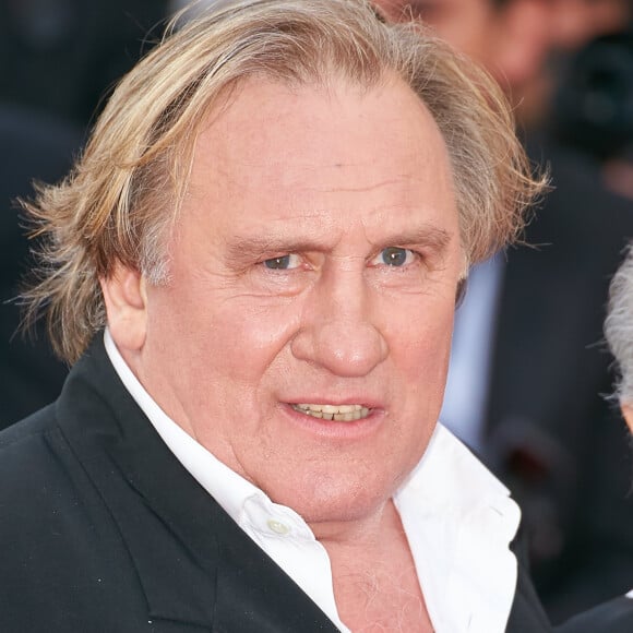 Gérard Depardieu a récemment été visé par une nouvelle plainte d'agression sexuelle.
Gérard Depardieu - Montée des marches du film "The Homesman" lors du Festival du film de Cannes.