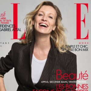 Alexandre Lamy en couverture du magazine Elle du jeudi 7 mars 2024