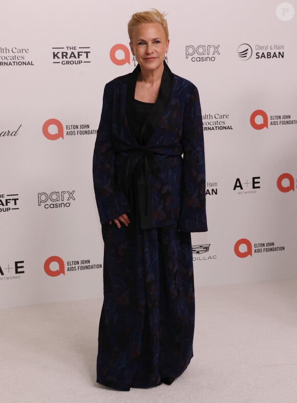 Patricia Arquette - Photocall de la soirée annuelle de la Elton John AIDS Foundation à West Hollywood le 10 mars 2024. 