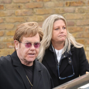 Elton John à Londres.