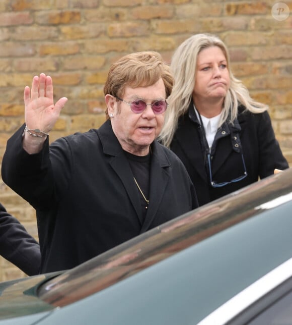 Elton John à Londres.
