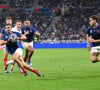 Les deux joueurs de rugby ont participé à la victoire du XV de France face au Pays de Galles

Thomas Ramos et Damian Penaud (france ) - Match de Coupe du monde de rugby entre la France et l'Italie (60-7) à Lyon le 6 octobre 2023.