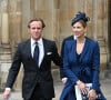 Pour rendre hommage au quadragénaire, qui se serait suicidé, et à sa cousine.
Thomas Kingston et Lady Gabriella Windsor - Messe en l'honneur du Prince Philip, Duc d'Edimbourg, à la Westminster Abbey, 2022.