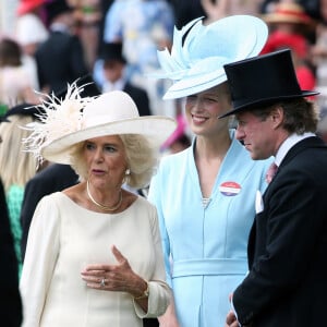 Thomas Kingston et Lady Gabriella Windsor, Reine Camilla - Royal Ascot, 24 juin 2023. 