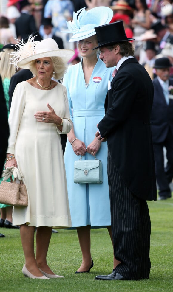 Thomas Kingston et Lady Gabriella Windsor, Reine Camilla - Royal Ascot, 24 juin 2023. 