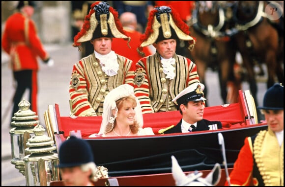 Archives : Mariage du prince Andrew et de Sarah Ferguson