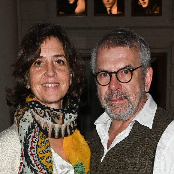 Exclusif - Elsa Boublil et son mari Philippe Torreton - Cocktail dînatoire avec l'équipe du film "Simone, le voyage du siècle" pour fêter les 2 500 000 entrées au Club Marigny à Paris le 8 mars 2023. © Codic Guirec/Bestimage 