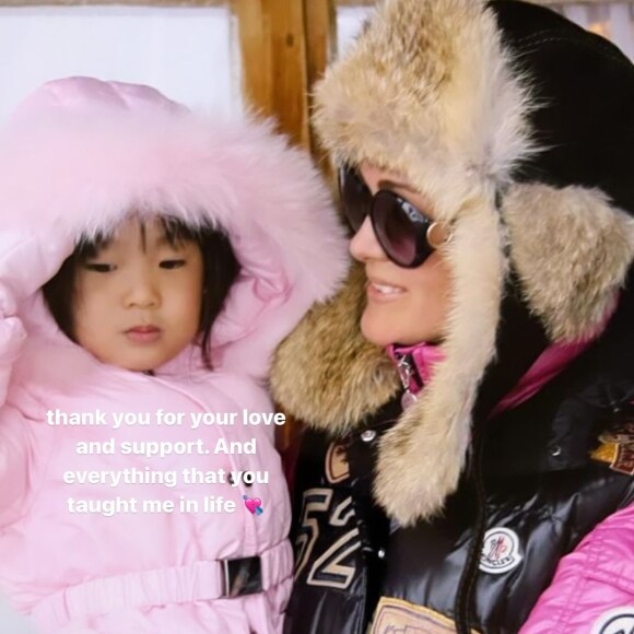 Jade Hallyday souhaite un bel anniversaire à sa maman Laeticia, Instagram.