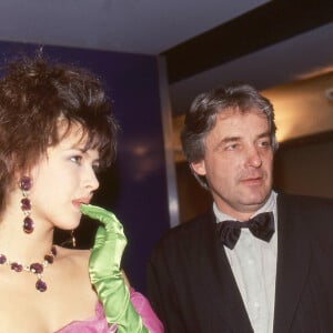 Archives - Sophie Marceau et son mari Andrzej Zulawski à Cannes en 1987.