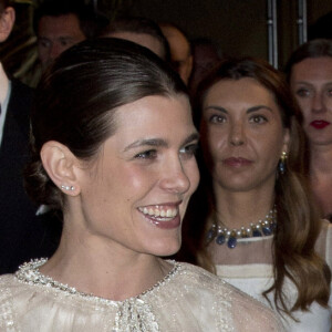 Charlotte Casiraghi, SAR la princesse Alexandra de Hanovre - 62eme bal de la Rose dans la Salle des Etoiles du Sporting de Monte Carlo, le 19 mars 2016. Cette soirée est organisée au profit de la Fondation princesse Grace. La princesse Caroline de Hanovre Présidente de la Fondation princesse Grace a demandé à son ami le styliste Karl Lagerfeld d'imaginer ce bal en faisant escale à Cuba. © Palais princier / Luc Castel / Monte Carlo Société des Bains de Mer via Bestimage 