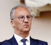 L'homme d'affaires a toujours nié les faits que ses accusatrices lui reprochaient 
Saïd Chabane (président du SCO d'Angers) - Match de Ligue 1 Uber Eats "Monaco - Angers (2-0)" au stade Louis II-Monaco-Castelans, le 1er mai 2022. 