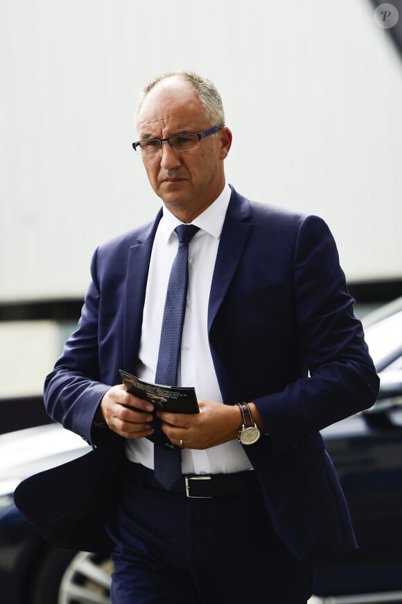 Le président du SCO d'Angers Saïd Chabane du match de championnat de Ligue 1 Conforama au stade Raymond-Kopa à Angers, France, le 22 septembre 2019. © Jean-Baptiste Autissier/Panoramic/Bestimage