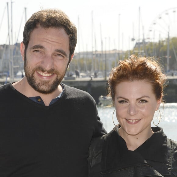 David Mora et Anne-Elisabeth Blateau - 16ème Festival de la Fiction TV à La Rochelle, le 12 septembre 2014.