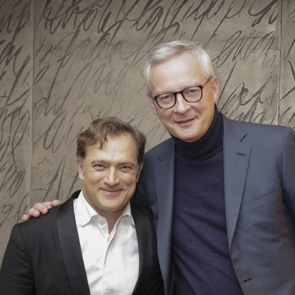 Exclusif - Renaud Capuçon, Bruno Lemaire - Concert de Renaud Capuçon à l'Olympia de Paris, le 10 mars 2024. © Moreau-Tribeca/Bestimage