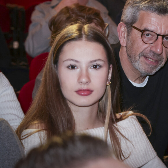 Exclusif - Michel Cymes et sa femme Nathalie - Concert de Renaud Capuçon à l'Olympia de Paris, le 10 mars 2024. © Moreau-Tribeca/Bestimage