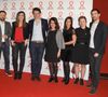 France Télévisions a été condamnée en justice
Tanguy de Launois, Dominique Mari, Daniela Prepeliuc, Benjamin Dubois, Sandra Gandoin, Stéphanie Zenati, Karine de Ménonville et Gaël Giordana - Soirée de présentation de la prochaine édition du Sidaction au musée du Quai Branly - Jacques Chirac à Paris, France © Coadic Guirec/Bestimùage 