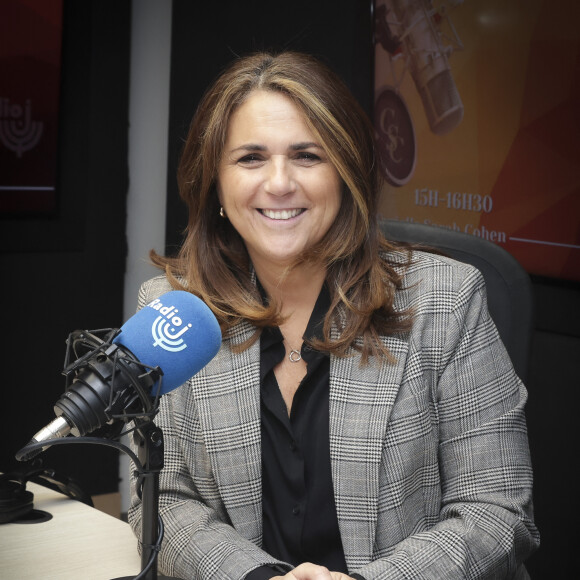 Exclusif - Valérie Benaim - Valérie Benaim était l'invitée de CS Cohen à Radio J - Paris le 26/02/2024 - © Jack Tribeca / Bestimage 