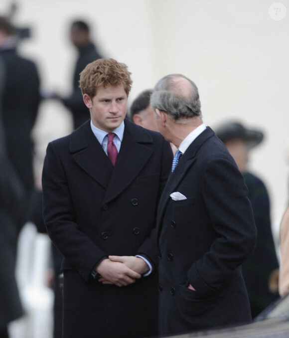 Le prince Charles et le prince Harry - Londres, Royaume-Uni