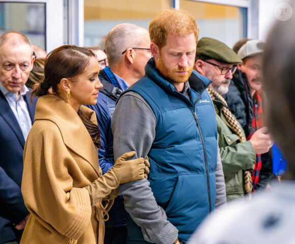 Prince Harry, Duc de Sussex, et Meghan Markle - Préparation aux Invictus Games d'hiver à Vancouver 2025.