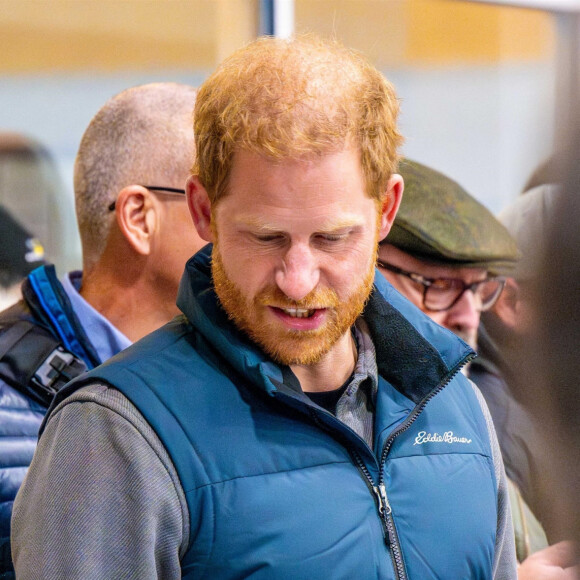 Prince Harry, Duc de Sussex, et Meghan Markle - Préparation aux Invictus Games d'hiver à Vancouver 2025.
