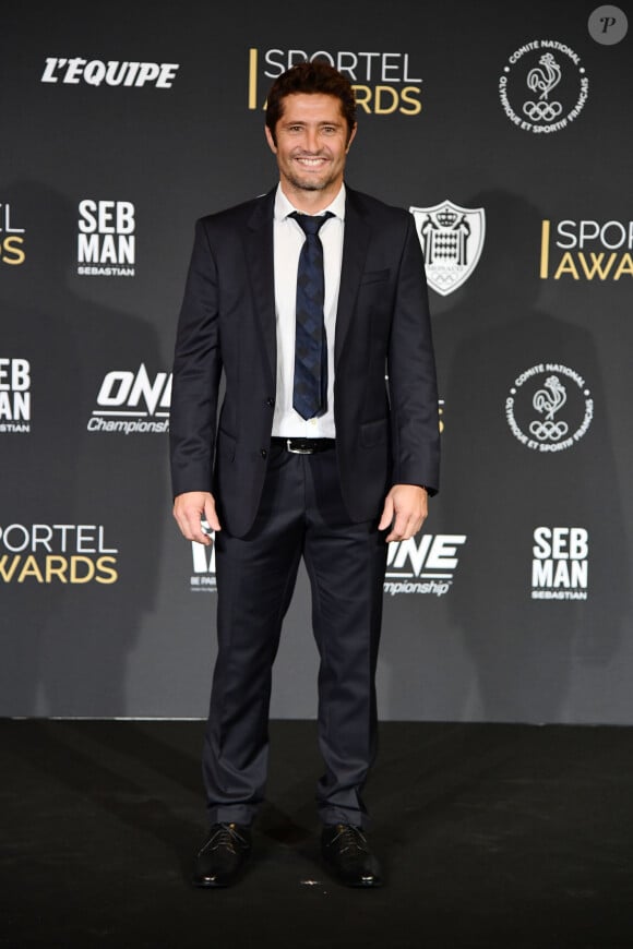 Bixente Lizarazu durant la soirée des Sportel Awards 2018 au Grimaldi Forum à Monaco le 23 octobre 2018. Les Sportel Awards sont une compétition internationale visant à récompenser les plus belles images de sport de l'année dans le cadre du Sportel qui est un salon international du sport et des médias qui se déroule sur 3 jours en Principauté. © Bruno Bebert/Bestimage 