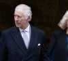 Le roi, en pleine bataille contre le cancer, a tenu à assister à l'office religieux, marquant un grand retour sur le devant de la scène
Le roi Charles III d'Angleterre quitte l'hôpital avec la reine consort Camilla après y avoir subi une opération de la prostate. Londres, le 29 janvier 2024. 