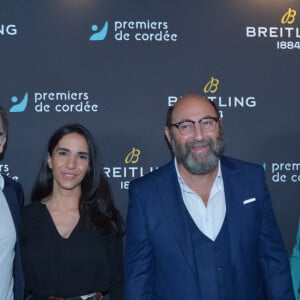 Franck Dubosc et sa femme Danièle, Kad Merad, Audrey Fleurot - Dîner de charité Breitling à la Samaritaine pour l'association "Premiers de Cordée" à Paris le 4 avril 2024.