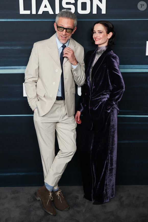 Vincent Cassel et Eva Green le 12 février 2023 à Paris. Photo by Nasser Berzane/ABACAPRESS.COM