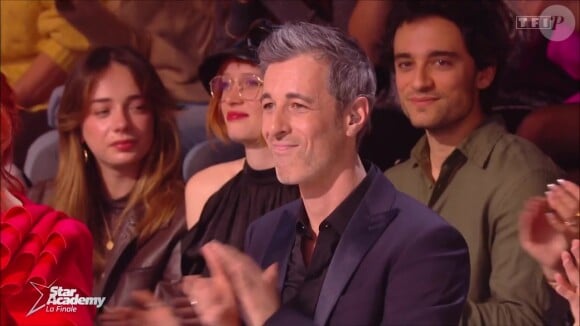 Michaël Goldman pendant la finale de la Star Academy. TF1