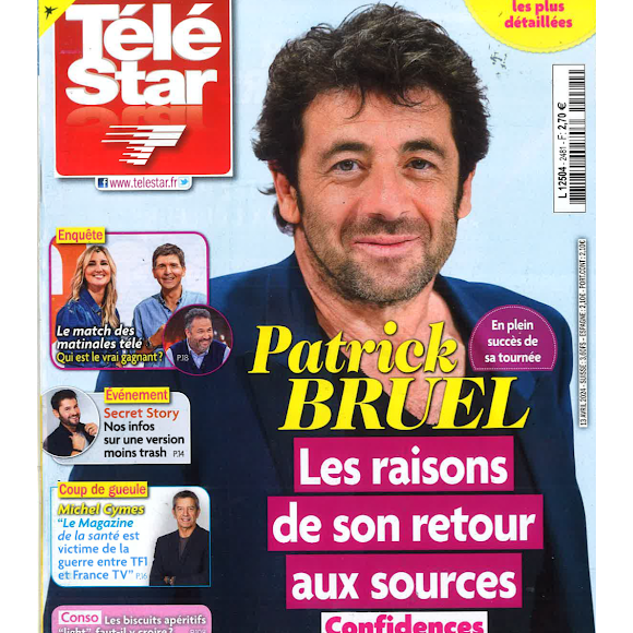 Michel Cymès accorde un entretien à nos confrères de Télé Star, dont le numéro est disponible en kiosques depuis le samedi 13 avril 2024.