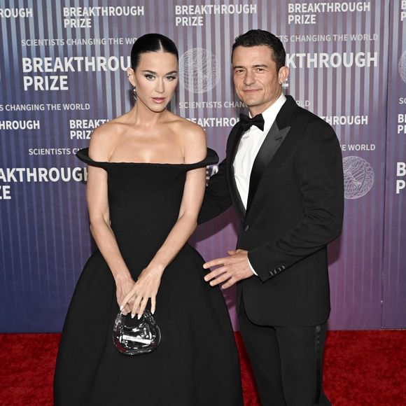 Une foule de stars se sont réunies à la 10e cérémonie de remise du prix Breakthrough à Los Angeles.
Katy Perry et Orlando Bloom à la 10e cérémonie du Breakthrough Prize à Los Angeles.