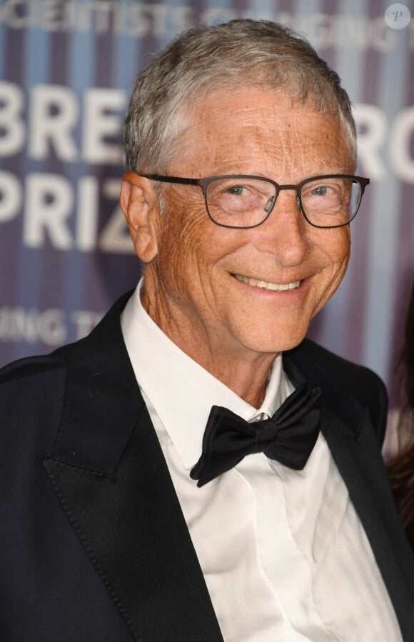 Bill Gates à la 10e cérémonie du Breakthrough Prize le 13 avril 2024 à Los Angeles.