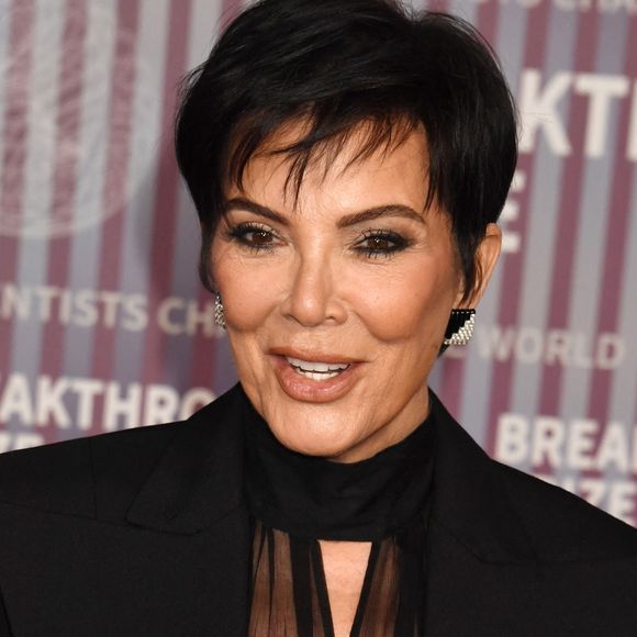 Kris Jenner à la 10e cérémonie du Breakthrough Prize le 13 avril 2024 à Los Angeles.