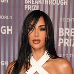 Kim Kardashian à la 10e cérémonie du Breakthrough Prize le 13 avril 2024 à Los Angeles.