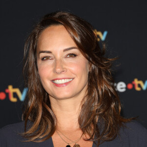 Julia Vignali au photocall pour la conférence de presse de rentrée de France TV à la Grande Halle de la Villette à Paris, France, le 11 juillet 2023. © Coadic Guirec/Bestimage