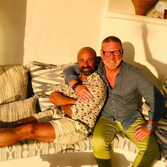 Gérald Watelet (Affaire conclue) avec son compagnon Miguel sur Instagram - 2019