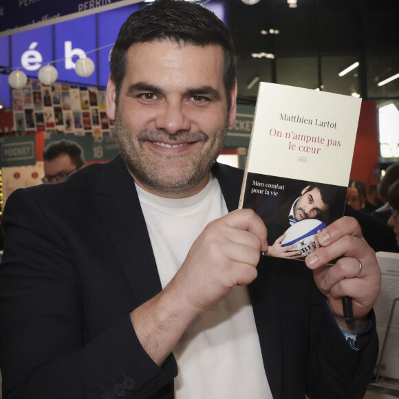 Matthieu Lartot lors du Festival du Livre de Paris , France, le 12 avril 2024. © Jack Tribeca / Bestimage 