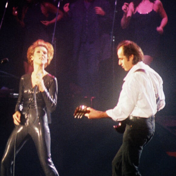 Archives - Céline Dion sur scène avec Jean-Jacques Goldman - Concert de Céline Dion à Bercy en 1995